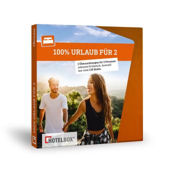 Hotel Box Gutschein 100% Urlaub  für 2 Personen